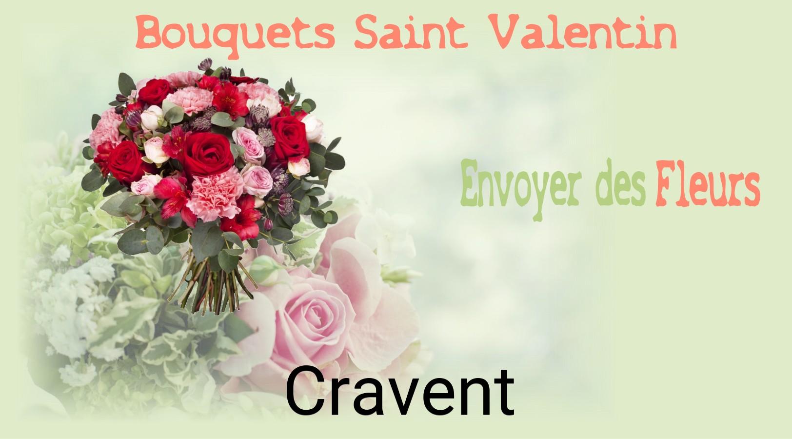 Roses de Saint-Valentin livrées à Cravent